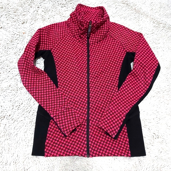 Lululemon pink and black Radiant jacket- size 6 - Picture 1 of 9